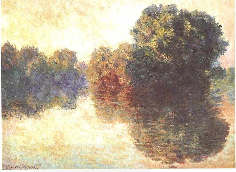 Claude Monet The Seine at Giverny China oil painting art